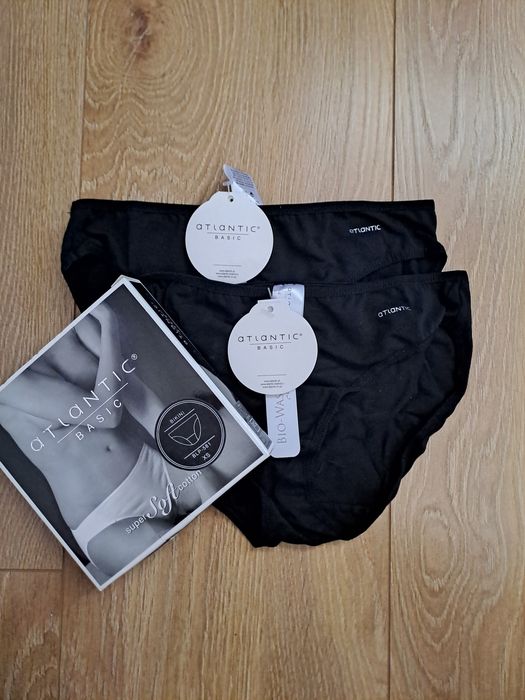 Majtki damskie Atlantic, rozmiar XS, 2PACK, bikini