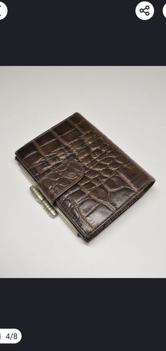 Кошелёк кожаный коричневый