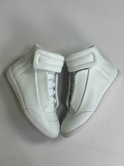 MAISON MARGIELA FUTURE WHITE HIGH кеди білі кросівки кеды белые 40 42