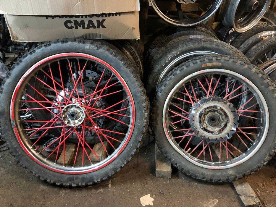 Колеса loncin lx250 2sx , Запчастини loncin 250cc, диски на лонсін 250