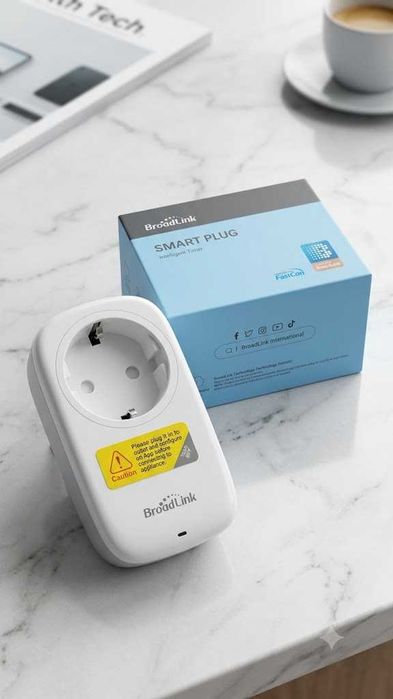 BroadLink Smart Plug Wi-Fi Outlet | App Control, Timer & Schedule Function