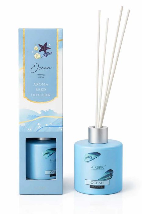 Аромадифузор с палочками «Океан» 50 мл для дома и офиса