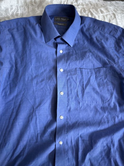 Koszula M&S męska 41 / 16 Regular Fit – idealna do kościoła