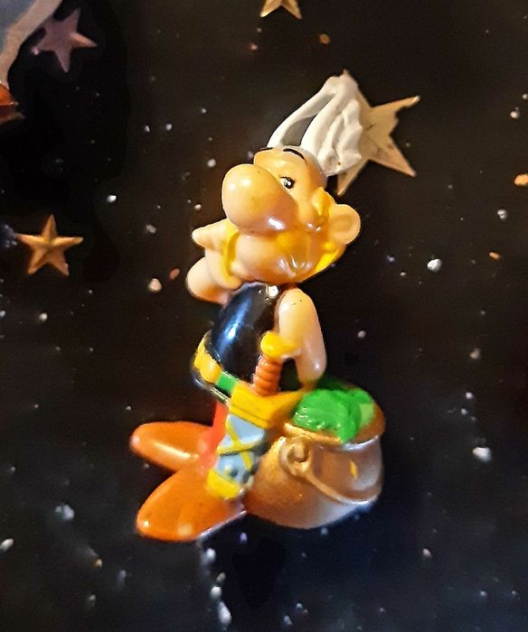 Lote figuras Astérix e Obélix pvc MPG/Uderzo anos 90
