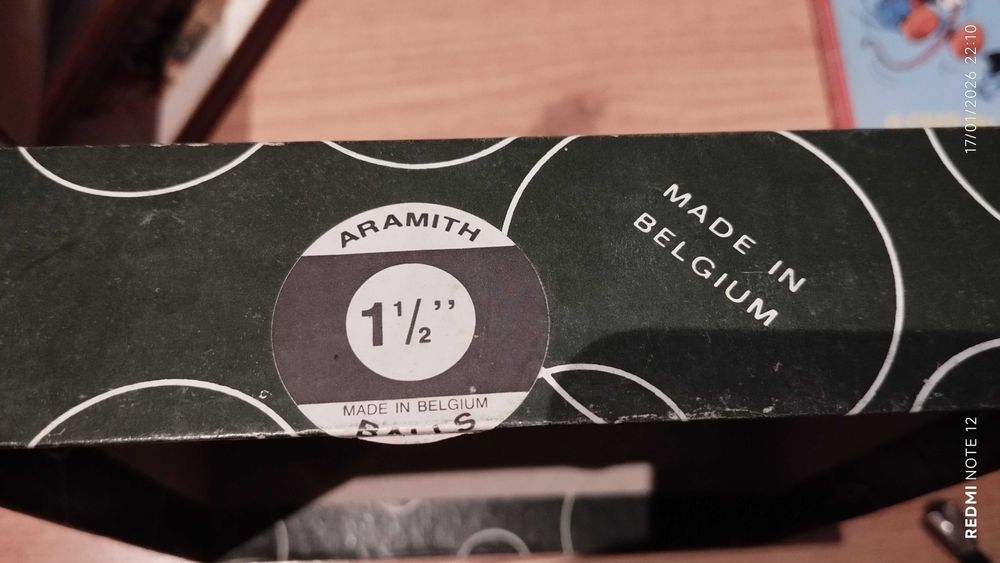 Conjunto de 16 bolas de bilhar Aramith - novas - 38,1mm