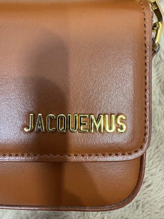 Сумка Jacquemus маленька коричнева шкіряна