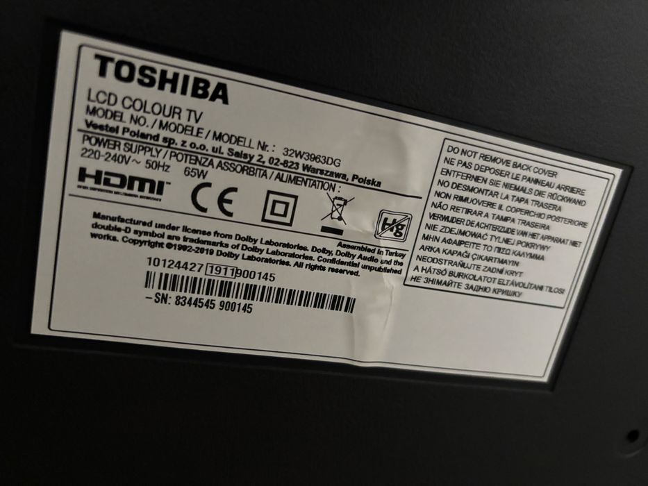 Televisão 32” – Excelente Estado + Comando Original