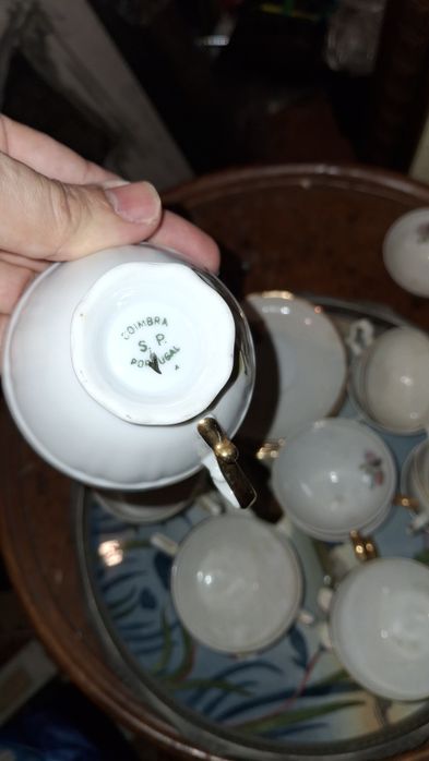 Serviço café SP coimbra faiança antiga