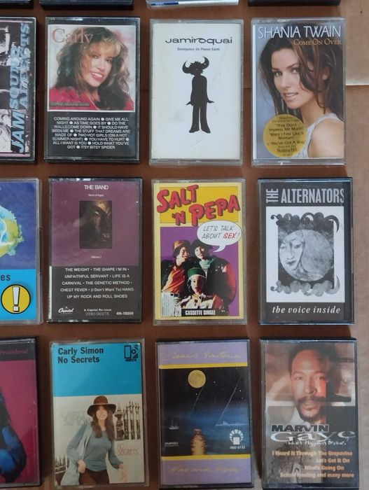Várias Cassetes Antigas Internacionais #C04L01