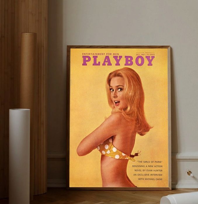 Plakat playboy 50 x 70 cm bez ramy
