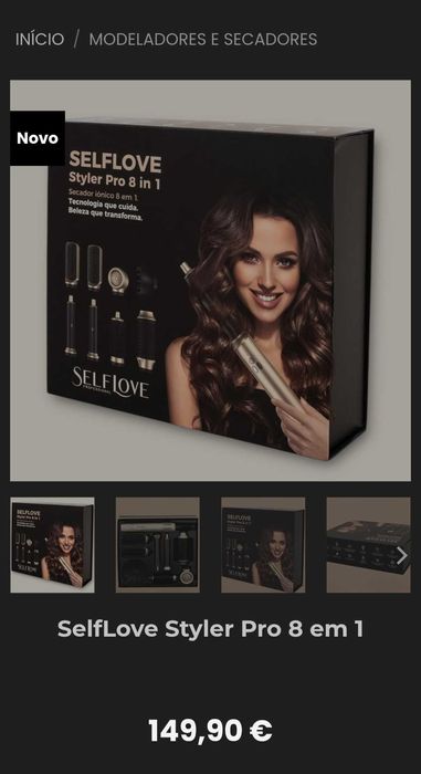 Secador modelador SelfLove com garantia