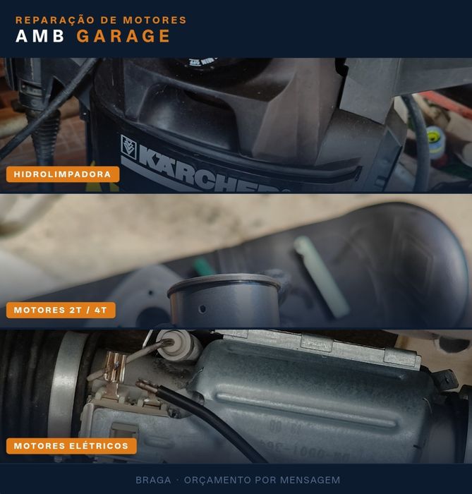 AMB Garage ->Reparação/Manutenção de máquinas e equipamentos  Elétricos/Mecânicos<-