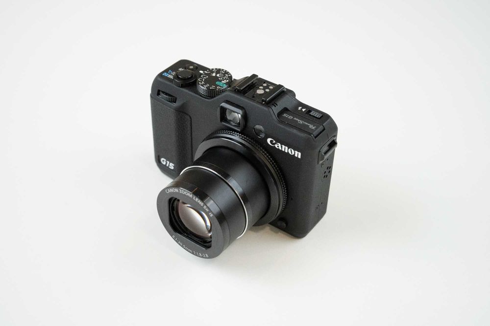 Canon PowerShot G15 - Máquina Fotográfica Digital (c/ Bateria e Carregador)