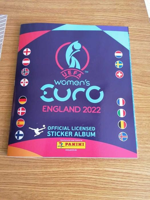 Cromos Women's euro 2022 e 2025/Mundial Women's 2023