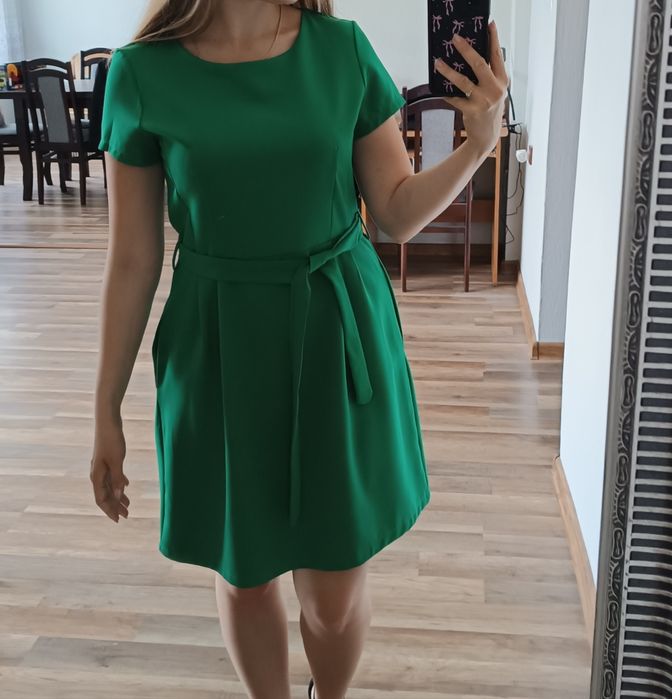 Zielona sukienka