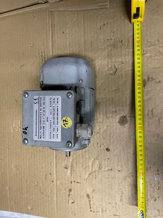 silnik elektryczny 0,12 kw 1310 obr