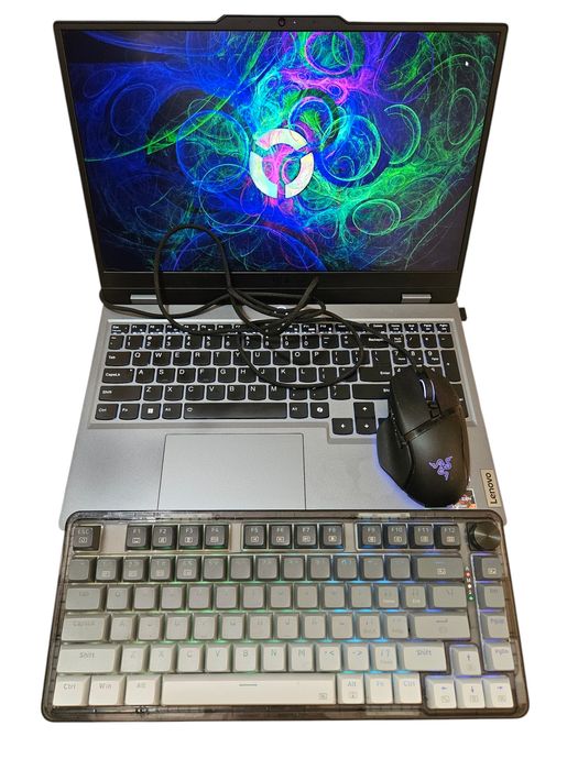 ZESTAW GAMINGOWY LAPTOP Lenovo LOQ RTX 4050 Ryzen 7  SSD 512GB RAM 16GB + klawiatura mechaniczna + myszka Razer