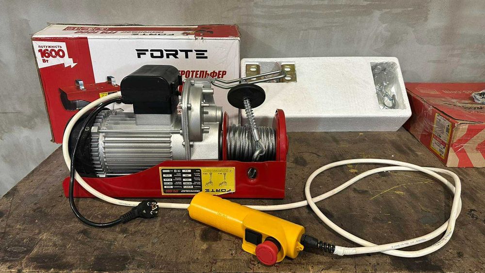 Електричний тельфер FORTE FPA 1000