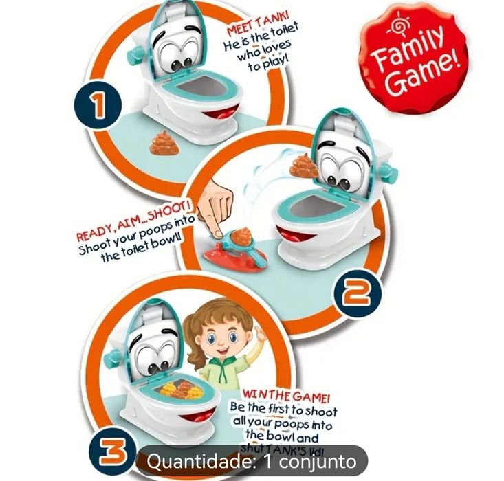 Jogo da sanita super divertido