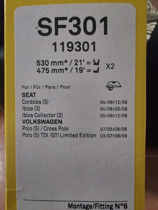 Escovas ainda sem estrear