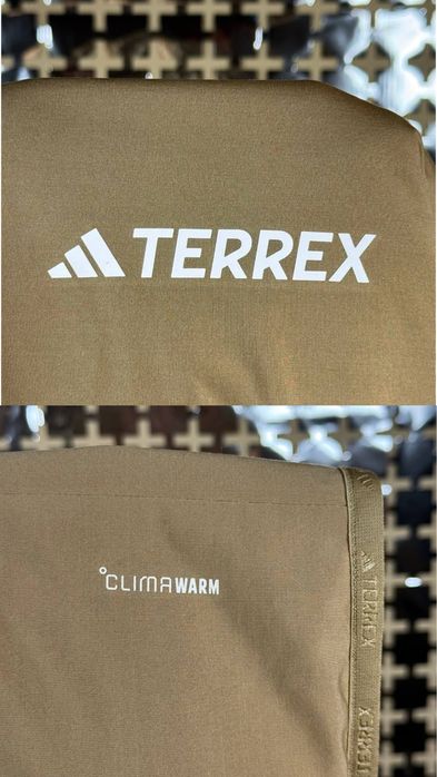 Олімпійка Adidas Terrex ClimaWarm оригінал L хакі-койот