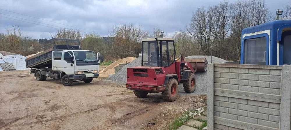 Usługi Transportowe Przywóz piasku, żwiru