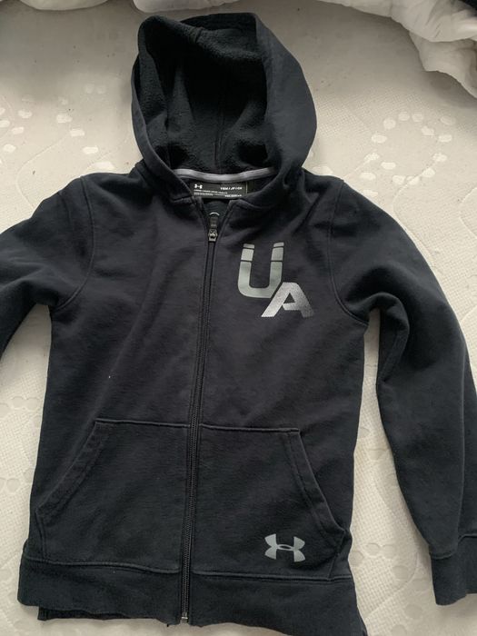 Bluza rozpinana under armour - szerokosc pachy 36 cm