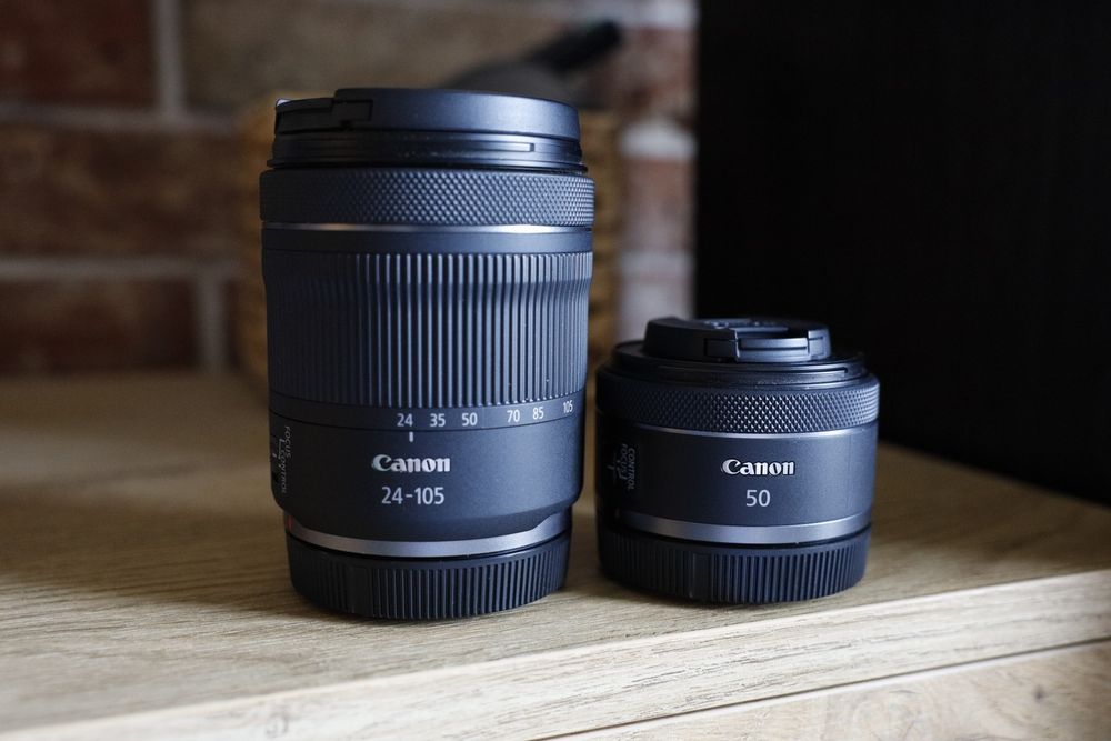 Zestaw obiektywów Canon RP