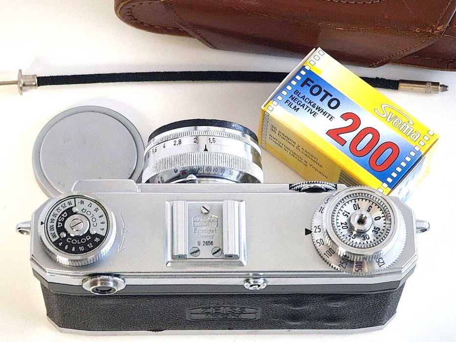 Contax IIA (Контакс 2А) + Carl Zeiss Sonnar 1.5/50мм фотокамера