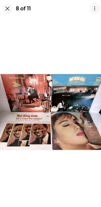Nat King Cole vinyl box set "THE CAPITOL YEA