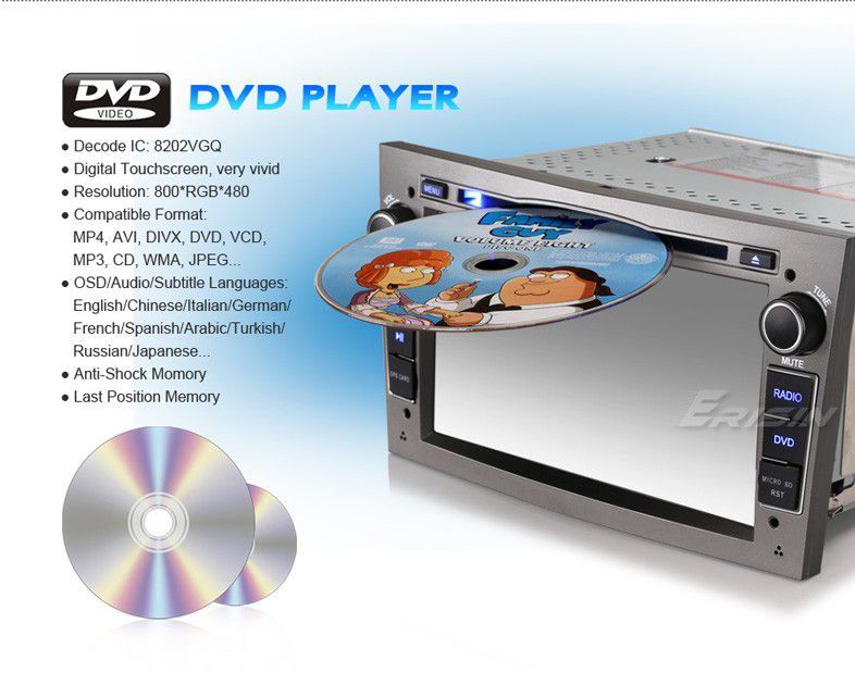 Auto radio Opel Android 14 2 din radio/dvd/cd/usb/sd/gps/