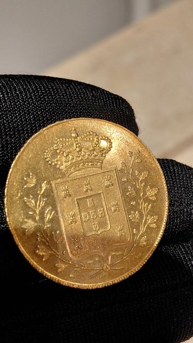 Moeda Peca D.Maria II 1834