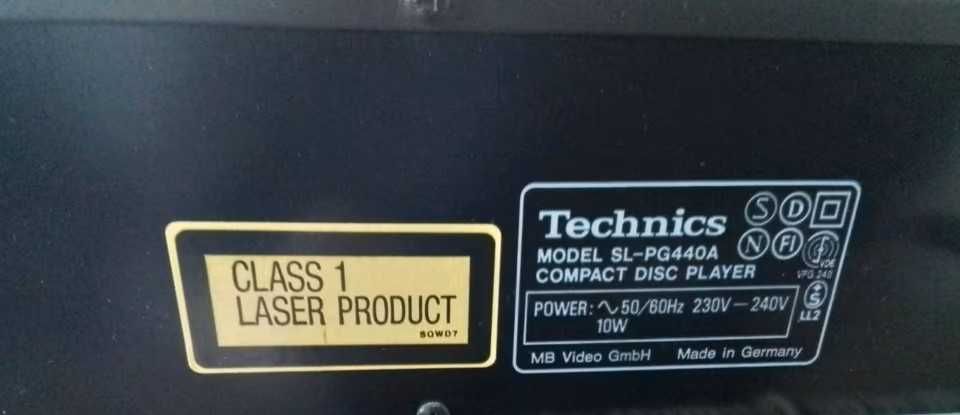Odtwarzacz CD Technics