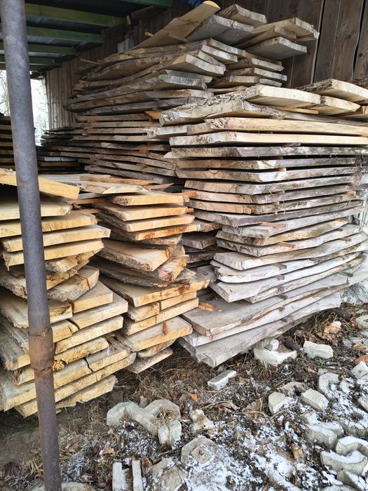 Deski, brusy, bale, monolity orzech, jesion, dąb, czereśnia, akacja