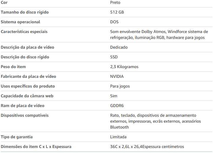 GIGABYTE Portátil Gaming G6 MF de 16,0 polegadas 165Hz FHD