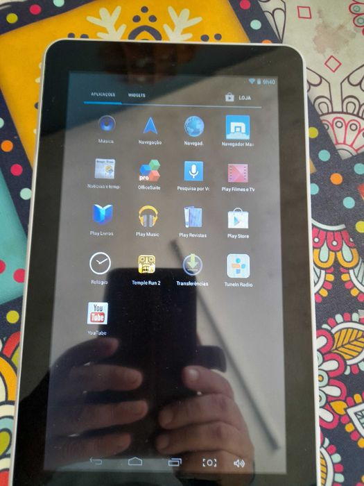 tablet como nova sem riscos imagem e som espetacular.