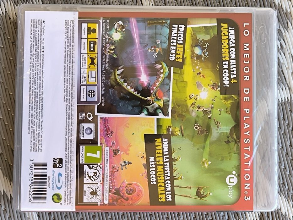 Rayman Legends ps3 essentials NOWA new sealed  PAL Ubisoft
