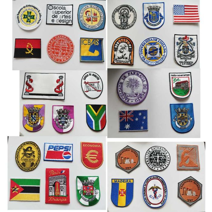 Emblemas de traje académico - packs de 3€ a 25 €