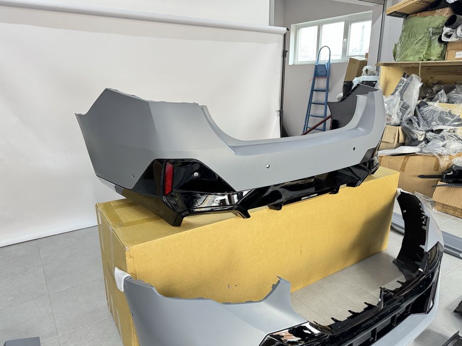 Обвес M пакет BMW 5 G60 2024+ передний задний бампер пороги