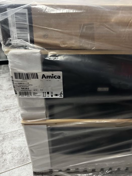 Piekarnik i płyta indukcyjna Amica ZAMI3611TB
