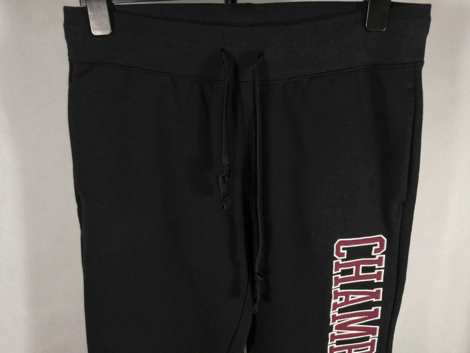 CHAMPION Spodnie Dresowe Męskie L Oryginalne Super Stan Bawełna