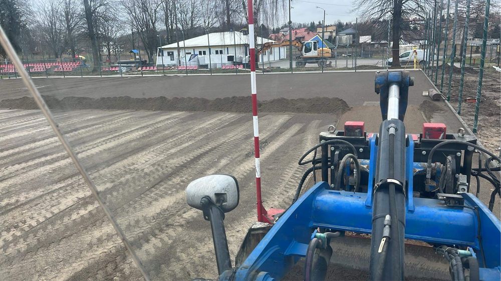 Wynajem spycharki Stabilizacja Gruntu Budowa parkingów