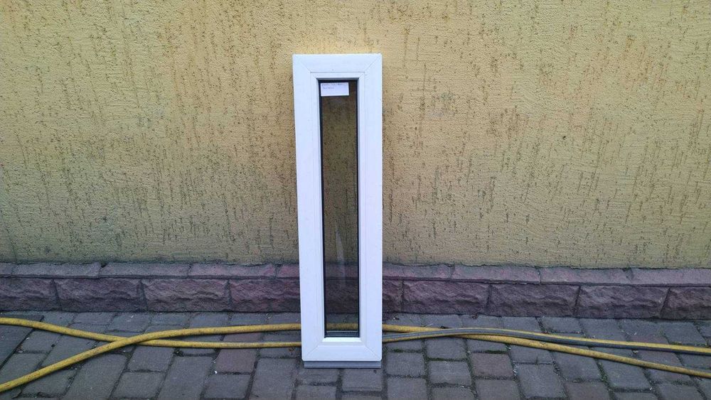 Вікно глухе пластикове 220х820 Окно глухое пластиковое б/у