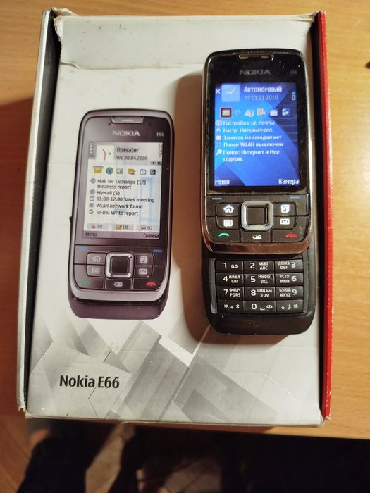 Nokia e66 з коробкою