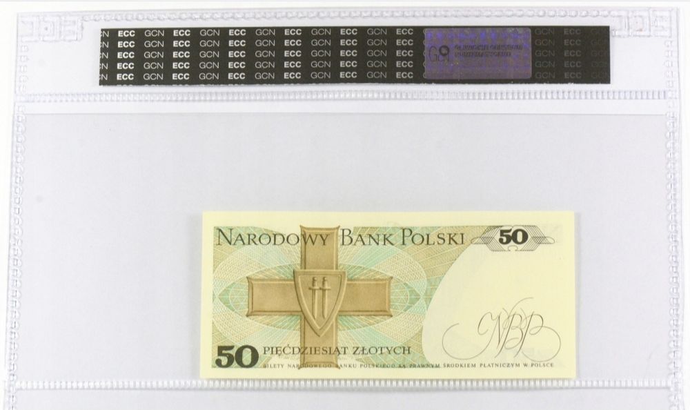 Banknot 50 złotych 1988 K. Świerczewski  GCN 68