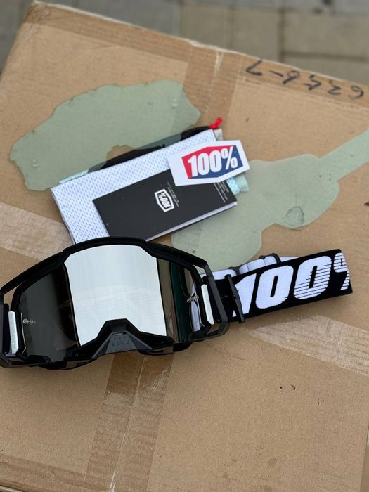 Очки 100%, мотоочки, окуляри кросові, мотоокуляри strata, кросові очки
