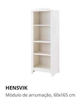 Estante IKEA branca HENSVIK