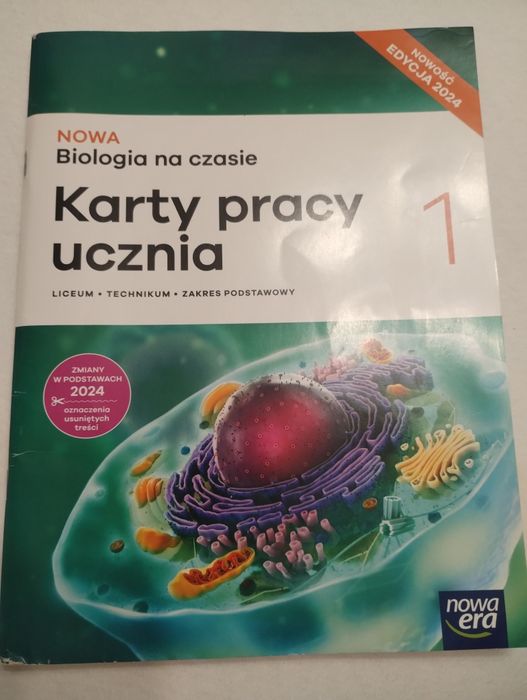 Karty pracy ucznia Nowa Biologia na czasie 1