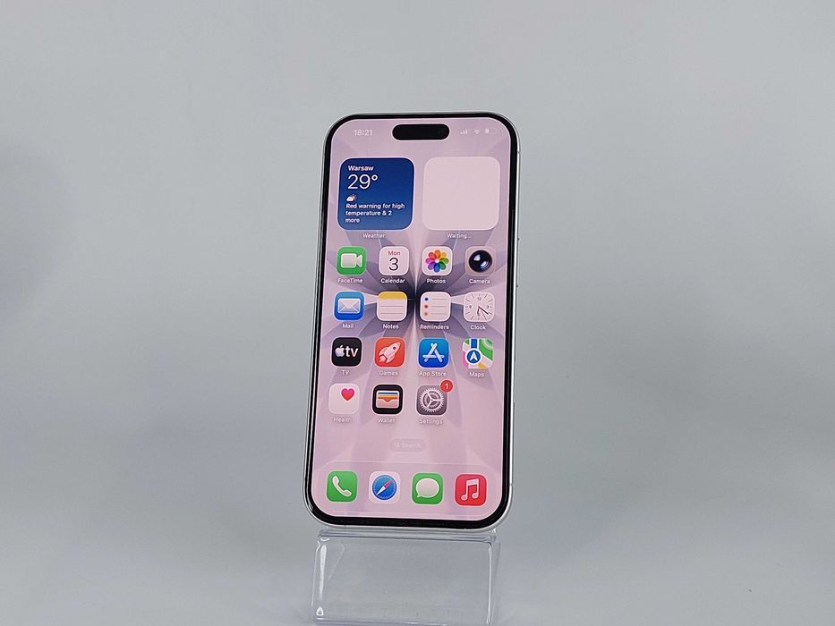 Apple iPhone 17 8 GB / 256 GB 5G Biały - Bardzo Dobry Stan