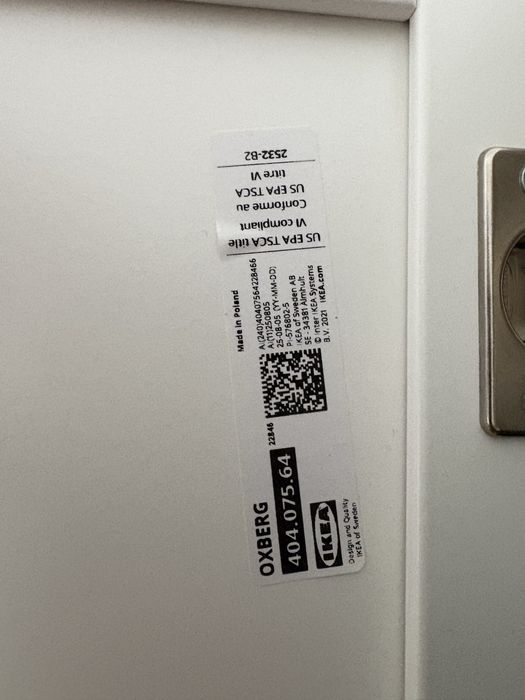 Regał Ikea OXBERG stan bardzo dobry